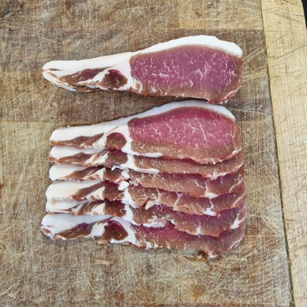Tamworth Dry Cured Nitrite Free Unsmoked Back Bacon - Image 3
