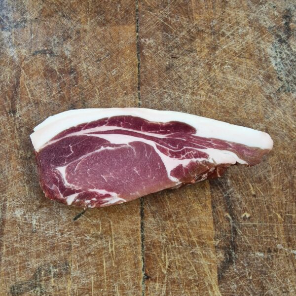 Tamworth Dry Cured Nitrite Free Unsmoked Back Bacon Chops