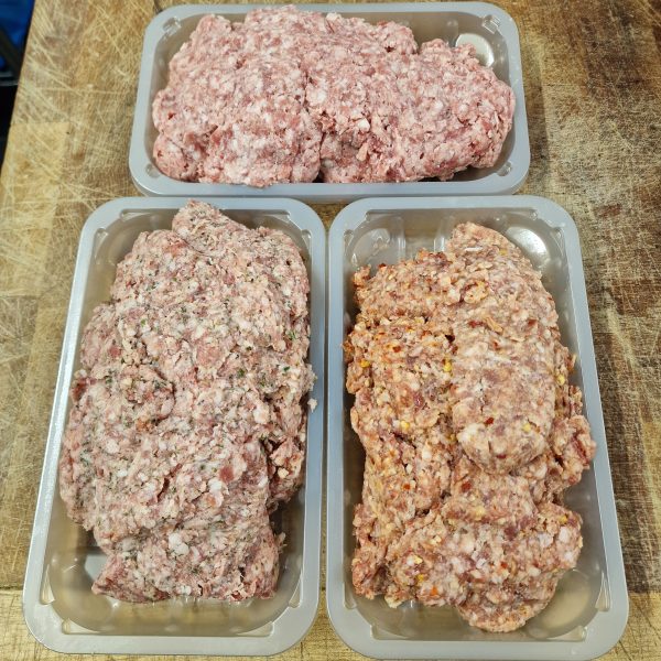 Flavoured Tamworth Sausagemeat