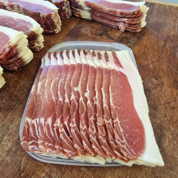 Tamworth Dry Cured Cherry Wood Smoked Back Bacon