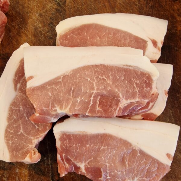 7-week Dry Aged Tamworth x Canadian Duroc Pork Chops (Boneless) - Image 2