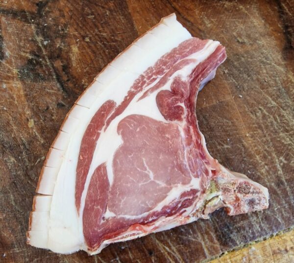 7-week Dry Aged Tamworth x Canadian Duroc Pork Chops (Bone-in) - Image 3
